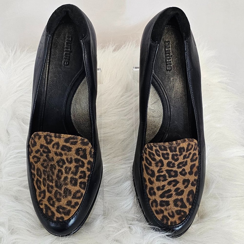NWOT Nurture by Lamaze Morganni Cheetah Print Loafers